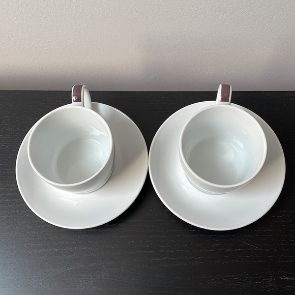 Cappuccino cup & saucer 4 pieces new in box - Picture 6 of 7